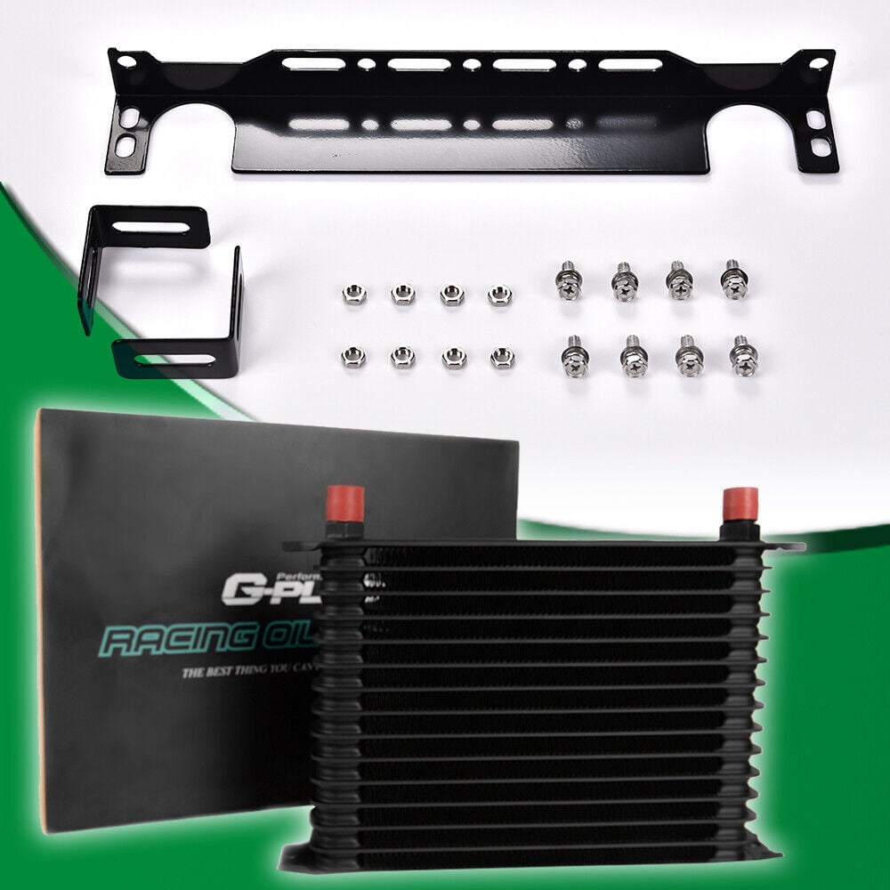 13 Row 10AN Oil Cooler Kit For Corvette C5 C6 / Cadillac CTS-V / Camaro Firebird LS1