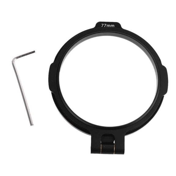 Universal Aluminum 77mm Metal Rapid Camera Lens ND Filter Mount Bracket for DSLR Camera Accessory