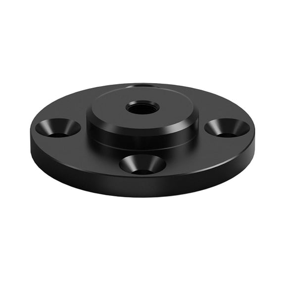 Universal Aluminum Alloy 1/4inch Mounting Bracket Fixing Base for Camera Tripods Phone Holder and Studio Accessories