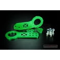 thumbnail image 1 of Universal Aluminum CNC Tow Hook Front and Rear Green, 1 of 3