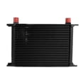 thumbnail image 1 of Universal Aluminum Engine Transmission Oil Cooler Fit for British Model Black 25 Row, 1 of 9