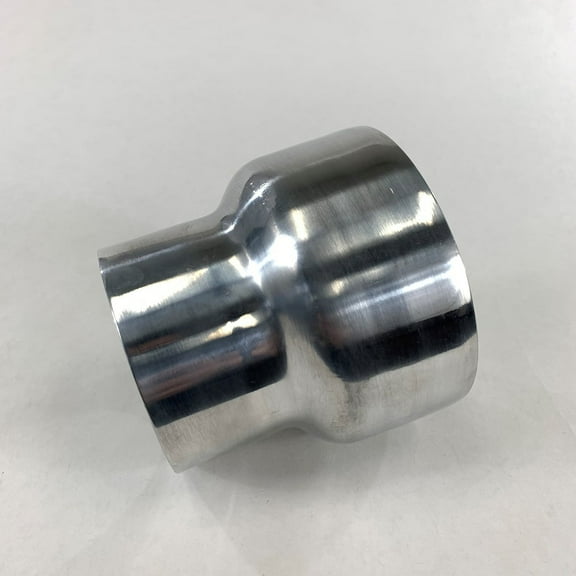 Universal Aluminum Piping Reducer 4" O.D. to 3" O.D. 3.63" Length