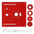 thumbnail image 1 of Universal Aluminum Router Table Insert Plate, Router Table Plate Insert for Woodworking Benches Router Table Plate$$Tools & Hardware Other, 1 of 9