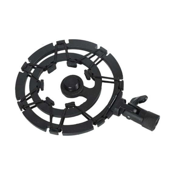 Universal Aluminum Shock Mount for Condenser Mics Anti Noise Vibration Isolation Design