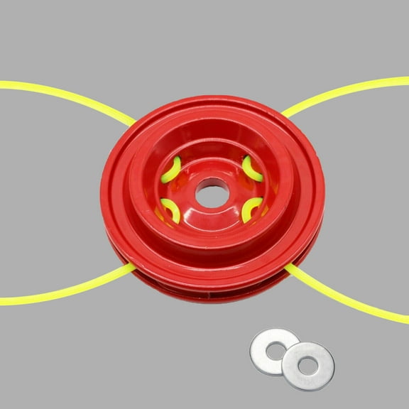 Universal Aluminum Trimmer Head Weed Eater Replacement with 4 Durable Lines