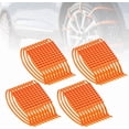 thumbnail image 1 of Universal Anti-Skid Snow Tire Chains,High-Strength Nylon Emergency Traction Aids Featuring Vibrant Orange Dual-Teeth,Reusable, Shock-Absorbing Design for Winter Driving on Icy or Muddy Roads, 1 of 7