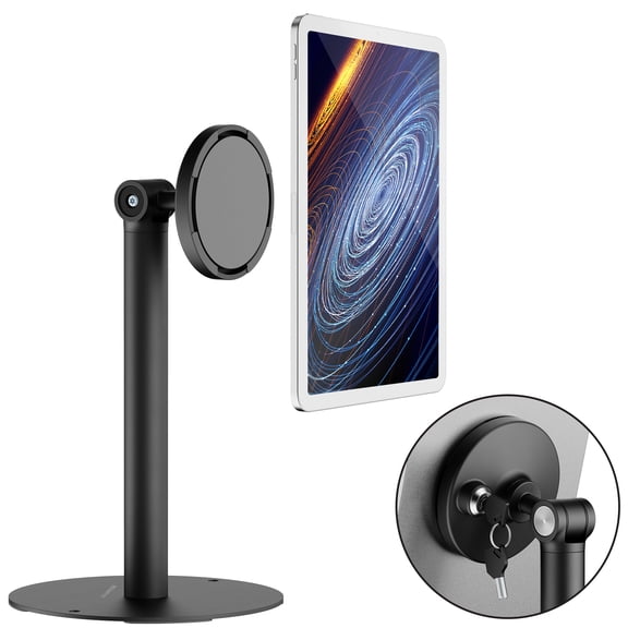 Universal Anti-Theft Tablet Countertop Stand with Adhesive Plate
