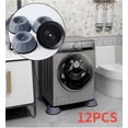 thumbnail image 1 of Universal Anti-Vibration Feet Pads Washing Machine Rubber Mat Anti-Vibration Pad Dryer Refrigerator Base Fixed Non-Slip Pad, 1 of 9