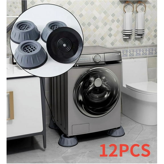 Universal Anti-Vibration Feet Pads Washing Machine Rubber Mat Anti-Vibration Pad Dryer Refrigerator Base Fixed Non-Slip Pad