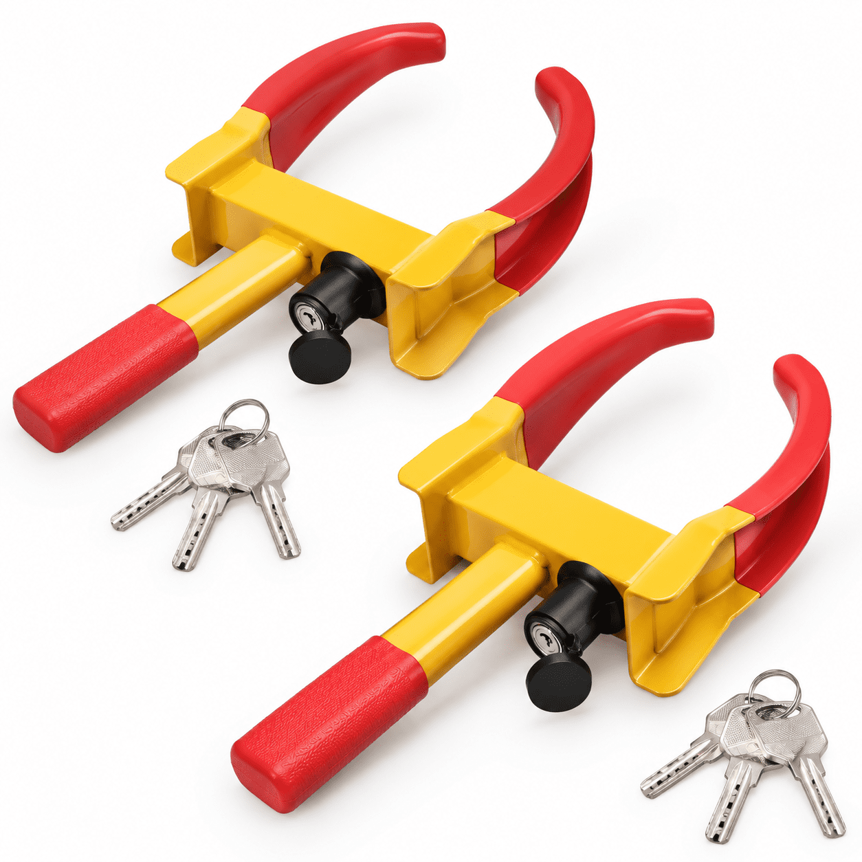 Universal Anti- Wheel Lock, 2-Pack with 6 Keys, Fits 7-11 Inch Tires ...