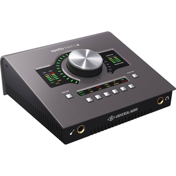 Universal Audio Apollo Twin X USB DUO Heritage Edition USB-C Audio Interface with UAD DSP, Windows Only