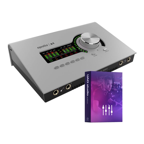 Universal Audio Apollo x4 Gen 2 Thunderbolt 3 Audio Interface with Studio+