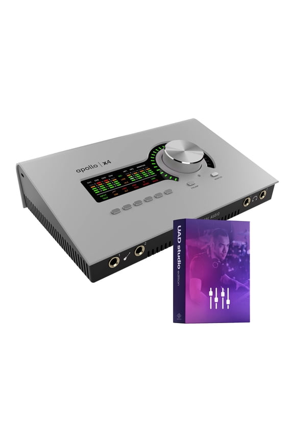 Apollo x4 Gen 2 Thunderbolt 3 Audio Interface with Studio+