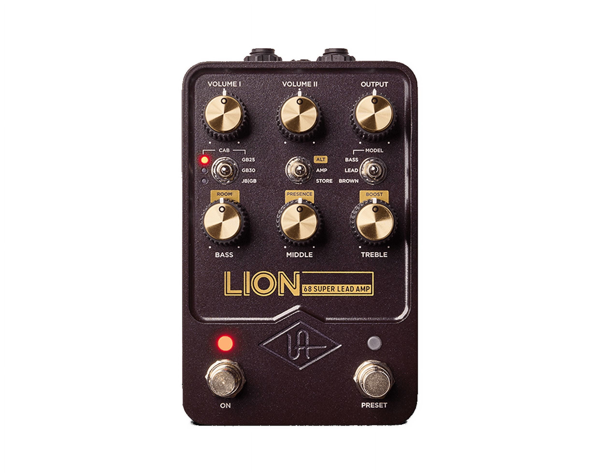 Universal Audio Lion '68 Super Lead Amp Emulator Pedal
