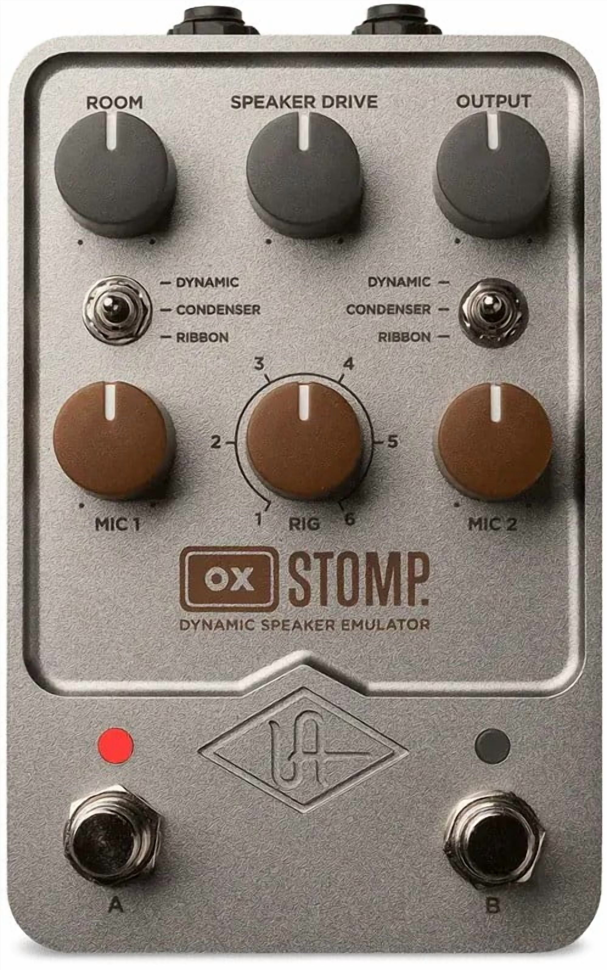 Universal Audio  OX Stomp Dynamic Speaker Emulator Stereo Pedal