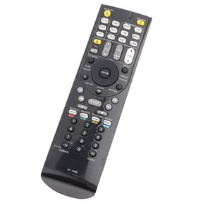 Universal Audio Video Receiver Remote Control Replacement for RC-799M, Compact Ergonomic Design Television Controller with Stable 10M Transmitting Distance