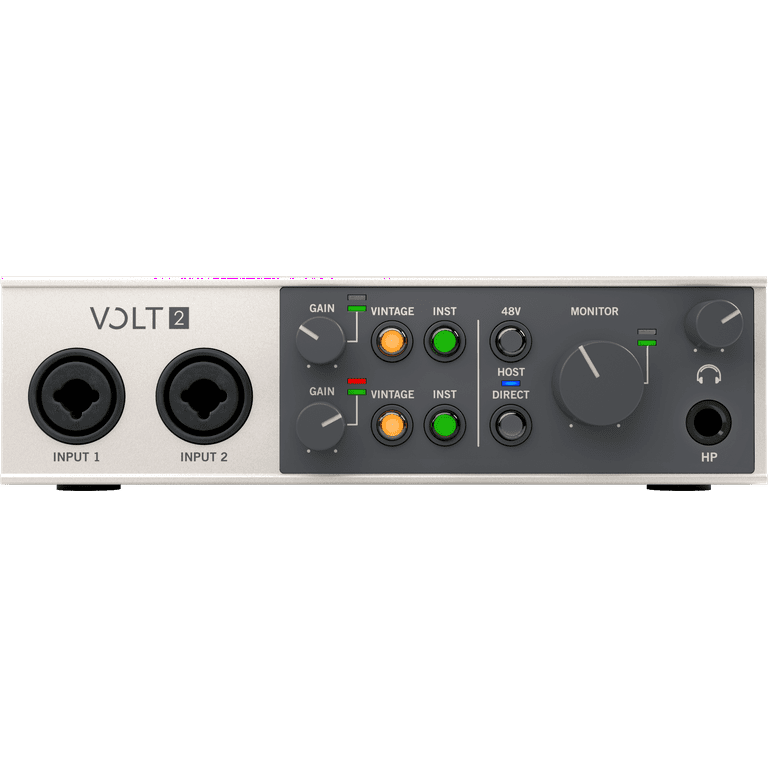そらパパ 新品未開封✨UNIVERSAL AUDIO VOLT 2 Universal Audio Volt 2 USB Audio Interface, 2-in/2-out, Studio