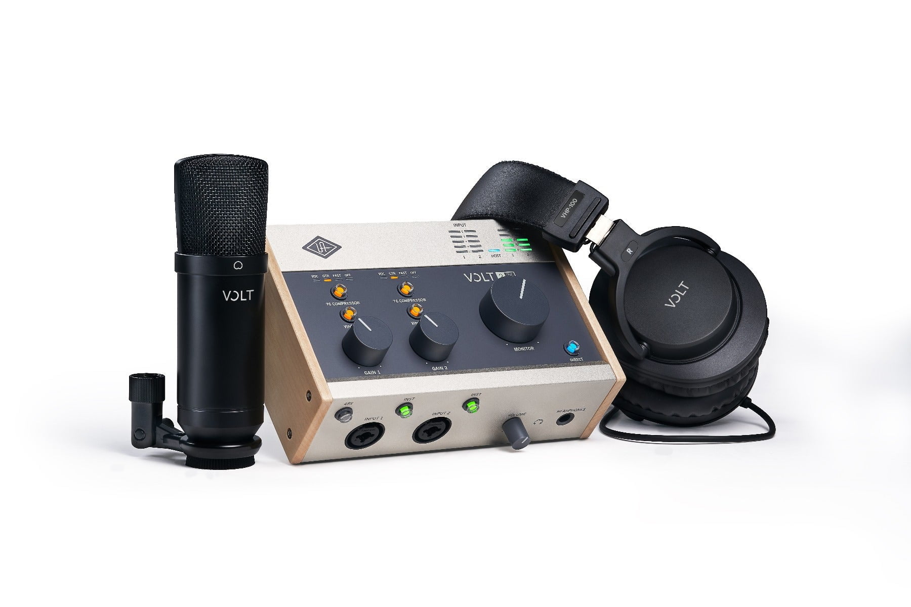 Universal Audio VOLT276 美品 Universal Audio Volt 276 Studio Bundle, Interface, Headphones