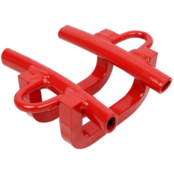 Universal Auto Body Repair Tool - 6 Inch Quarter Puller for Dent Removal, High-Strength Steel Construction, Red Powder Coated, Dent Puller for Vehicle Body Restoration