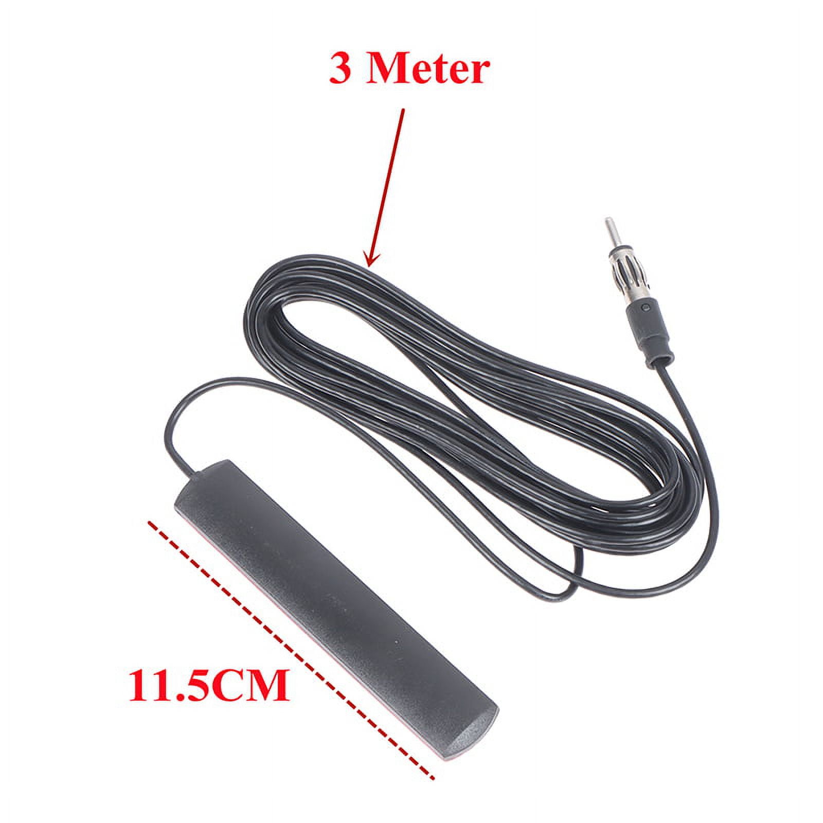 Universal Auto Car Radio FM AM Antenna Signal Amp Amplifier Marine For ...