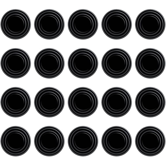 Universal Auto Door Protectors - 20PCS Shock Absorption Pads, Thickened Anti-Collision Damping Stickers for Vehicle Impact Prevention