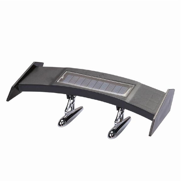 Universal Auto Solar Tail Decoration Brake Light Wing Carbon Mini Spoiler Wing