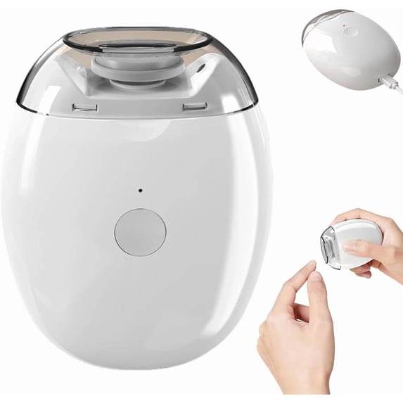 Universal Automatic Fingernail Grinder-2026 New Portable Electric Nail Clipper with LED Light and 3 Speeds,360° Silent Auto Fingernail Cutter and Polishing Trimmer for Safe(1pc- LI )