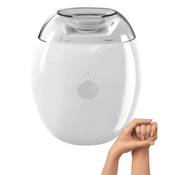 Universal Automatic Fingernail Grinder, Electric Nail Clipper with LED Light & 3 Speeds for Safe & Gentle Nail Care, Safe Nail Trimmer for Baby Kids Seniors & Weak Hands(1Pc)