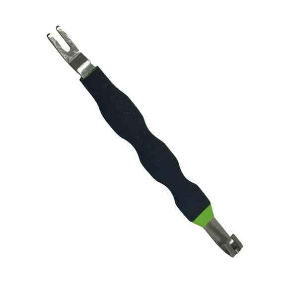 Universal Automotive Electrical Terminal Removal Tool Dual-Head Wire Connector Separator Pick Vehicle Circuit Wiring Repair Remover Green