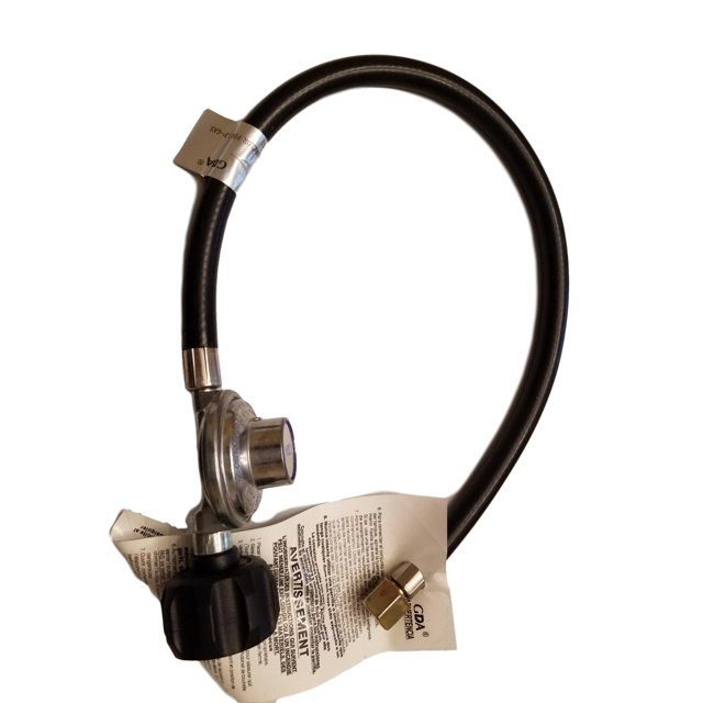 Universal BBQ Grill Replacement Hose & Regulator for Gas Grill Models from Dyna Glo, Kenmore