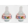 thumbnail image 1 of Universal Baby Bottle Top Adapter – 2 Pc Pack, Reusable, Fits Most Bottles, Mermaid, 1 of 4