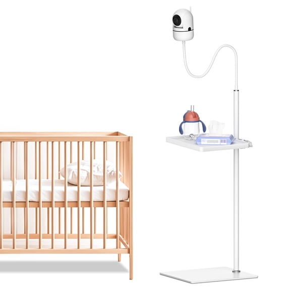 Universal Baby Monitor Stand for HelloBaby, Infant Optics DXR-8 Pro, Nanit Pro Baby Monitor Floor Stand - Height Adjustable Baby Camera Stand for Eufy, VTech, Owlet, VAVA and Most Baby Monitor Holder