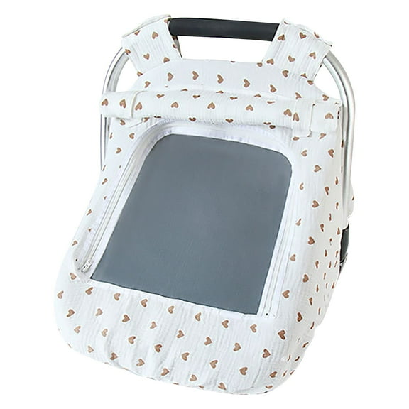 Universal Baby Stroller Protective Cover Windproof Mesh Window All Weather Shield