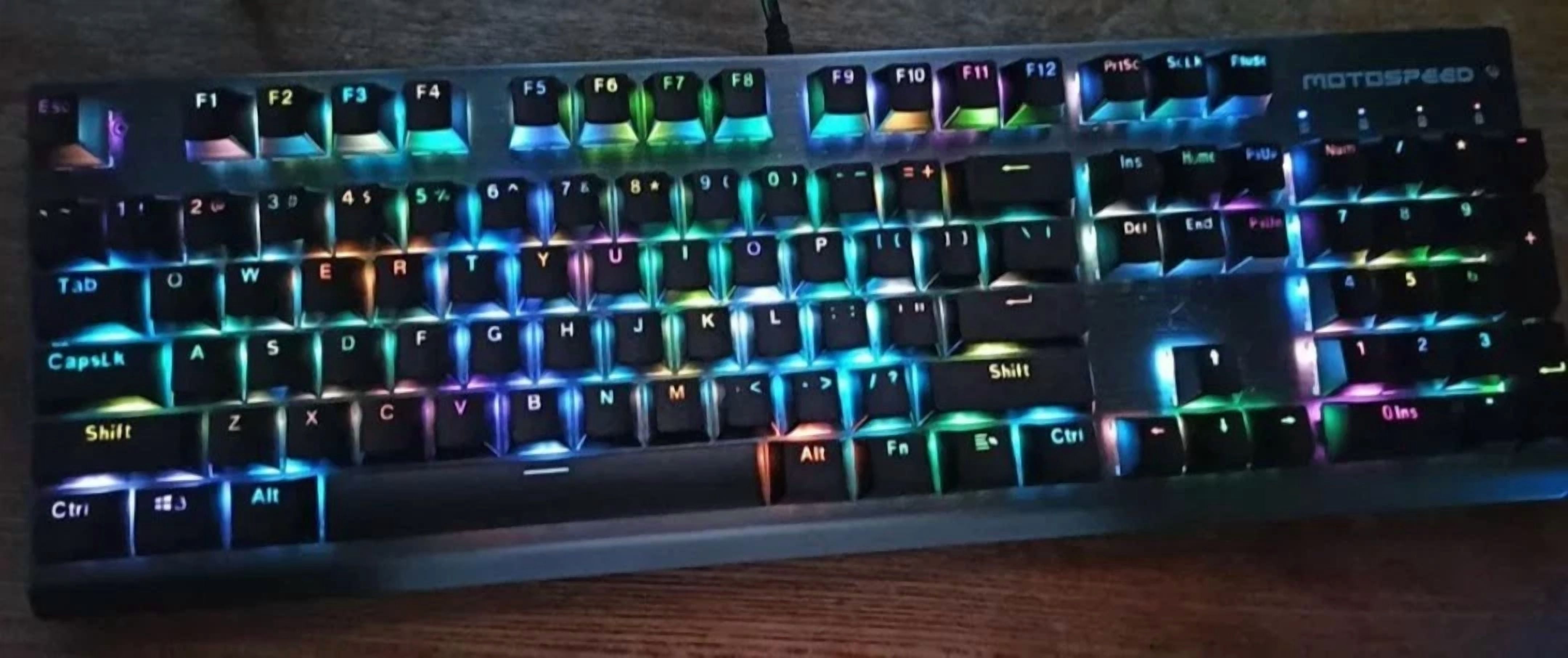 Universal Backlight Keyboard 104Pcs Abs Replacement Keycaps