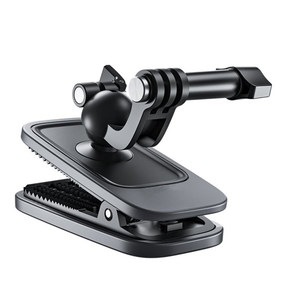 Universal Backpack Clip, Action Camera 360 Rotary Magnetic Clip Clamp Mount for Go Pro Hero