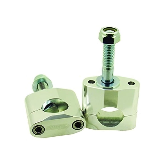 Universal Bar Mount Riser Clamp Compatible with Outlaw Racing 12038 OR-12038 1-1/8 Oversize Handlebar CNC Billet Aluminum 60mm Bolt 12mm Diameter Motorcycle