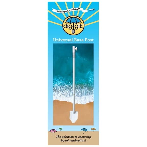 Universal Base Post with Anchor dig-git base post