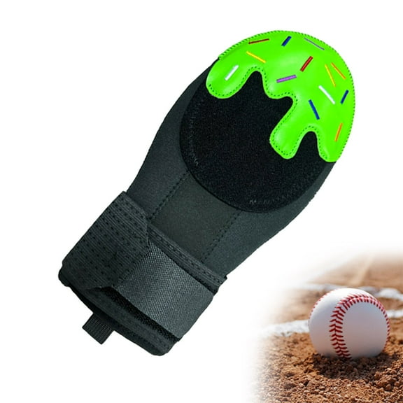Universal Baseball Slide Gloves for Youth and Adult Players Neoprene Protective Sports Gear with Adjustable Wrist Strap