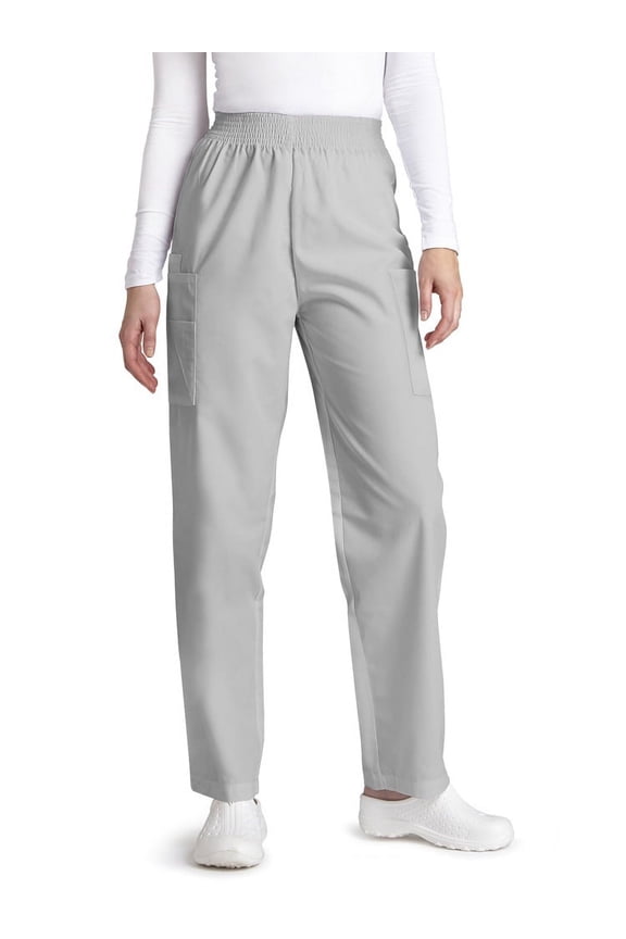 Universal Basics by Adar Women's Patch Pocket Cargo Scrub Pants
