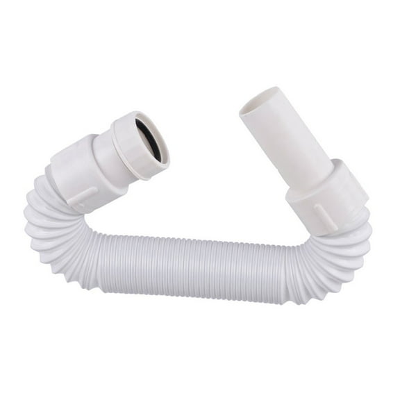 Universal Bathroom Basin/Shower Kitchen Sink Flexible Waste Pipe Trap Connector