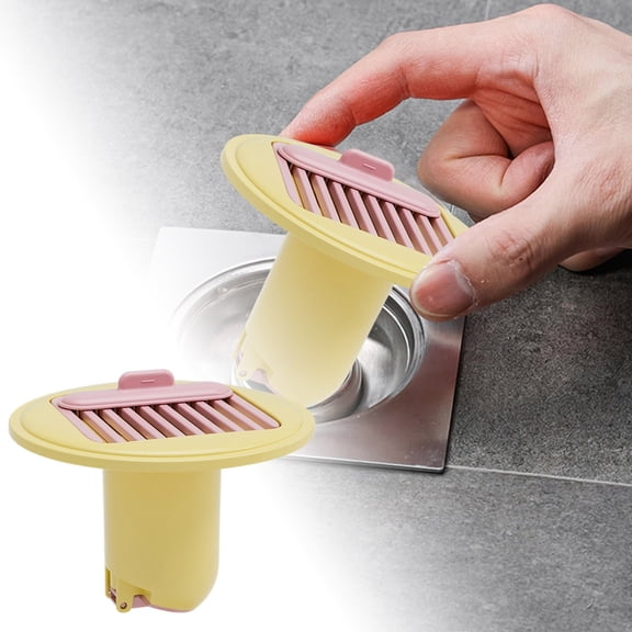 Universal Bathroom Drain Core with Odor Proof Shield - Comb Shaped Filter Screen for ABS Sealing Cover and Inner Core in Bathroom Plumbing