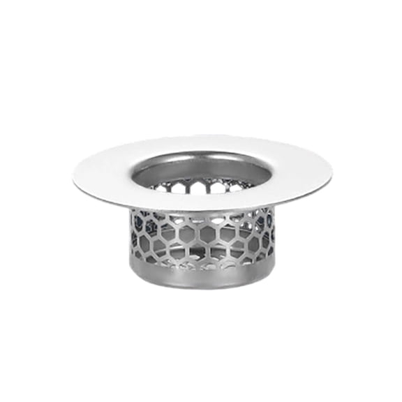Universal Bathroom Drain Hair Catcher Stainless Steel Mesh Screen Wash Basin Clog Prevention Strainer