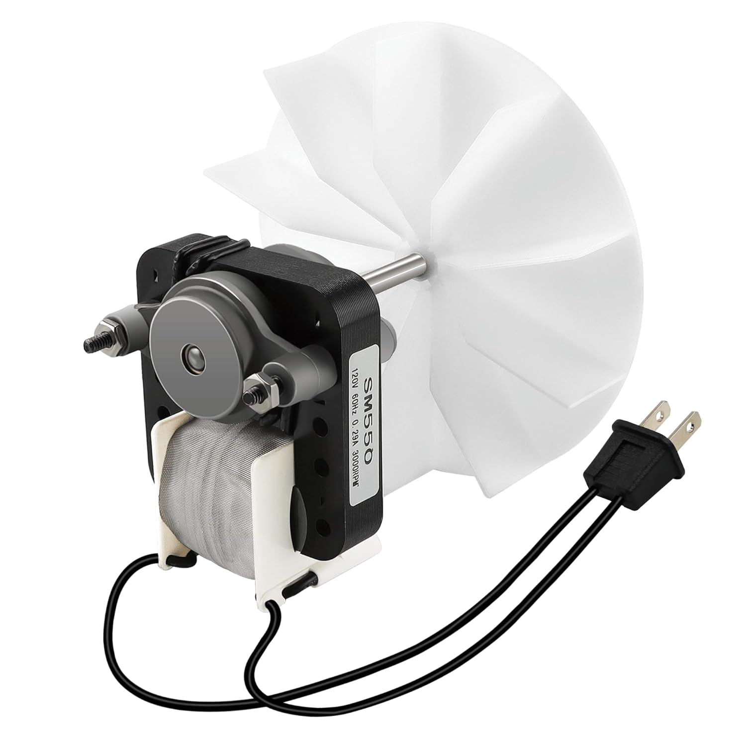 NuTone Bathroom Fan Motor Assembly – 120V 1.0A, Fits 663L/669L, 763RL, 763RLN – S0503B000