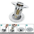 thumbnail image 1 of Universal Bathroom Sink Plug Pop-Up Sink Strainer Stopper for 28-38mm, 1 of 9