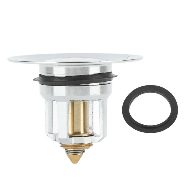 Universal Bathroom Sink Stopper Brass Spring Core Drain Stopper