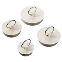 Universal Bathtub Drain Stopper Flexible Rubber Plug With Chain For Secure Leak Proof Bath Water Retention And Durable Construction