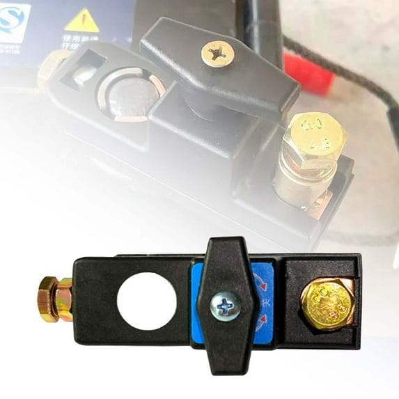 Universal Battery Disconnect Heavy Duty Brass Power Cut Off Isolator ...