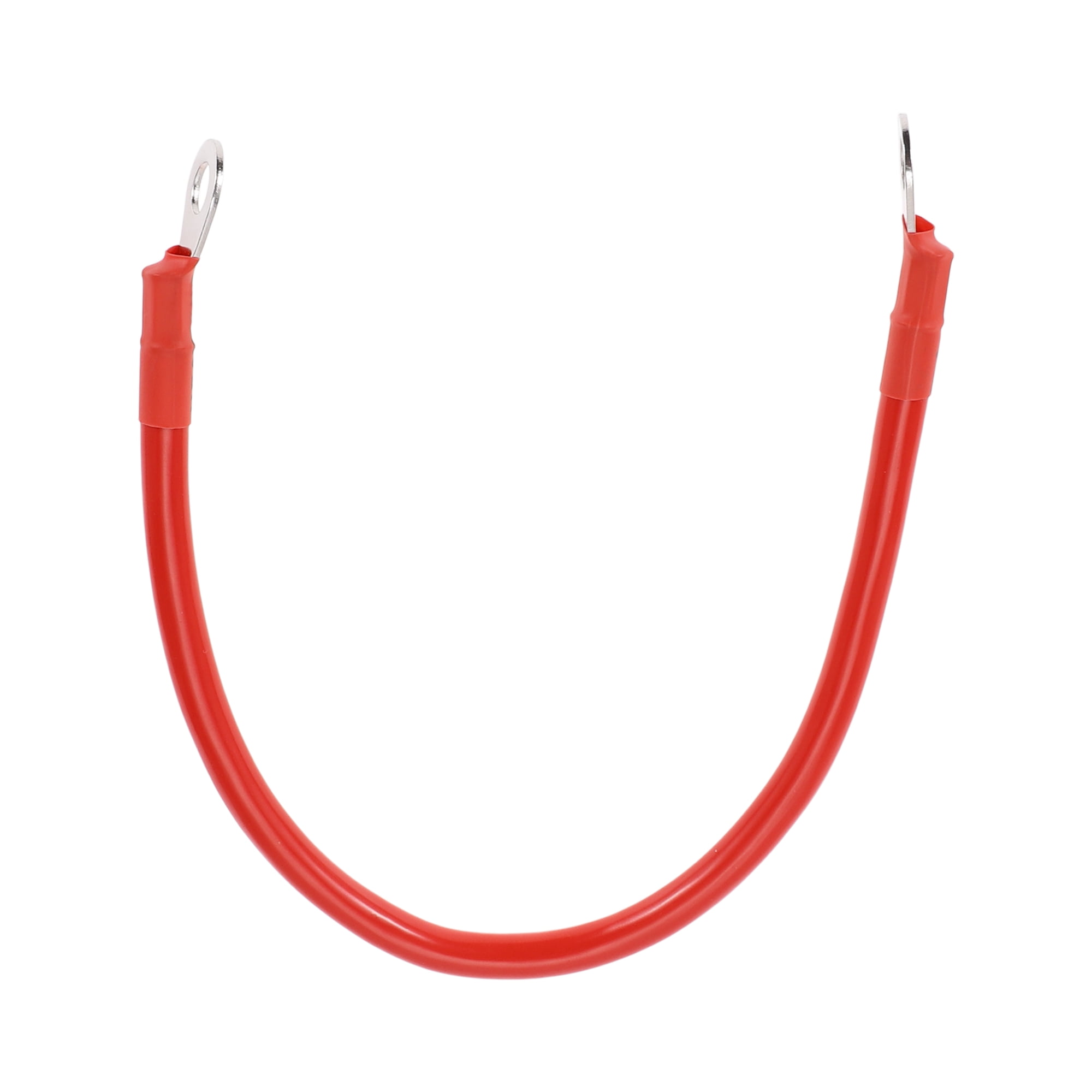 Universal Battery Inverter Cable 5/16" Lug 6 AWG Gauge 1FT Battery Cable Tinned Copper Red 1 Pc