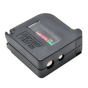 Universal Battery Tester, BT-860 Portable Digital Voltage Checker, High Accuracy Capacity Monitor, Handy Testing Tool, Detector for AA, AAA, C, D and 9V Battery Inspection,Black
