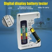 Universal Battery Tester Checker Meter for AA AAA C D N 1.55V 9V Button Cell